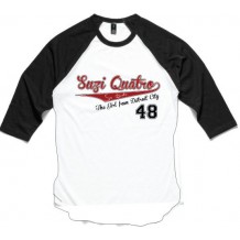 SQ White Baseball T Shirt & Autographed Lanyard 